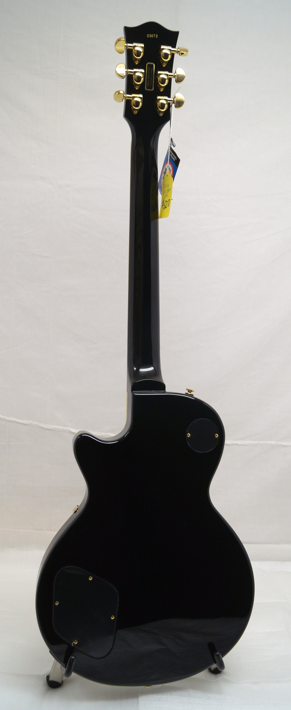 NEW Dillion DL653 G Electric Guitar w/ Case Black / Gold Triple