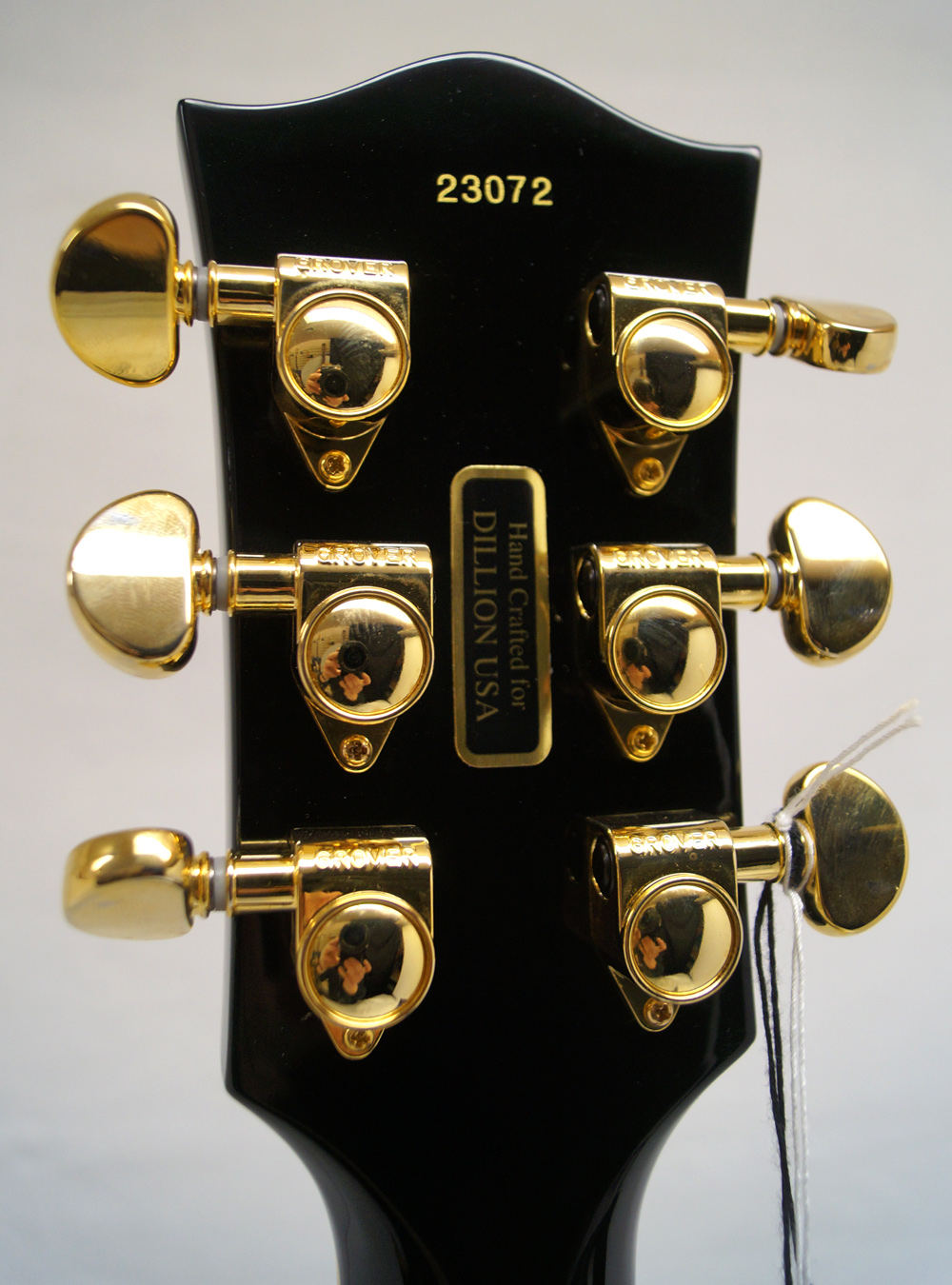 NEW Dillion DL653 G Electric Guitar w/ Case Black / Gold Triple