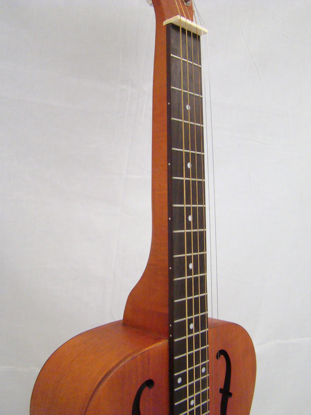 USED MINT Gibson Hound Dog Squareneck Dobro Guitar w/ Padded Carry Case